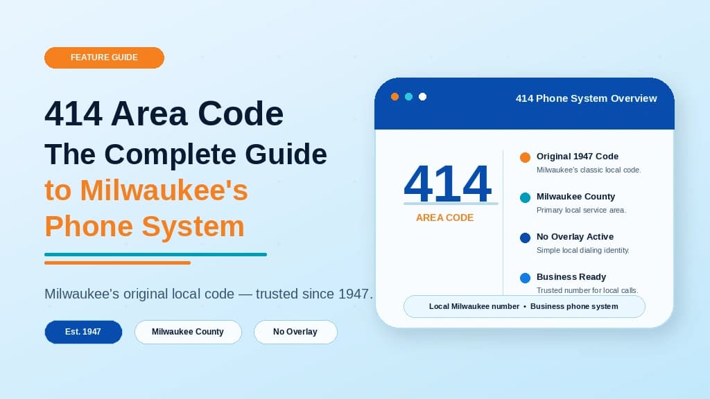 414 area code Milwaukee Wisconsin complete guide feature image