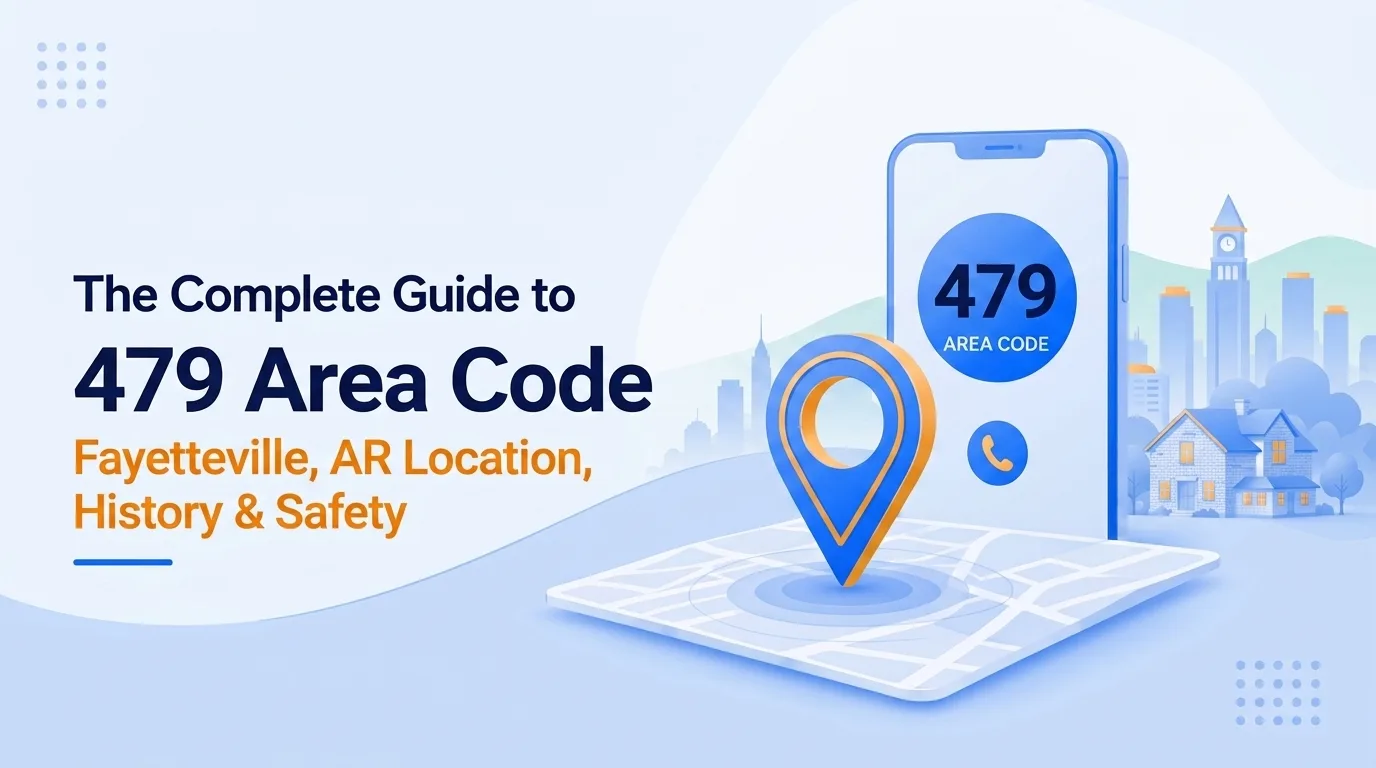 479 area code Fayetteville, Arkansas location, history, and scams guide