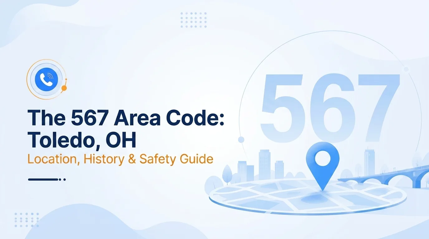 567 area code Toledo, Ohio location, history, and scams guide