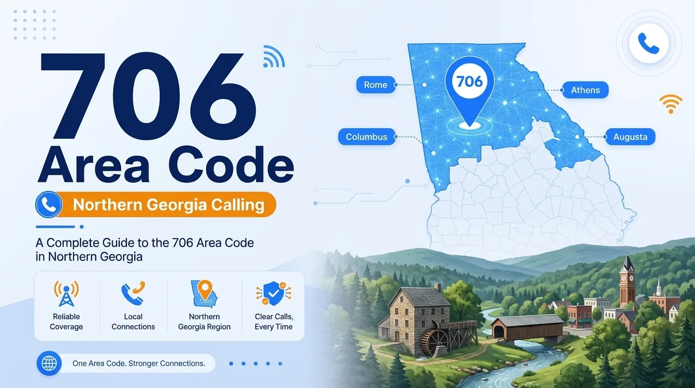 706 area code — northern Georgia calling guide