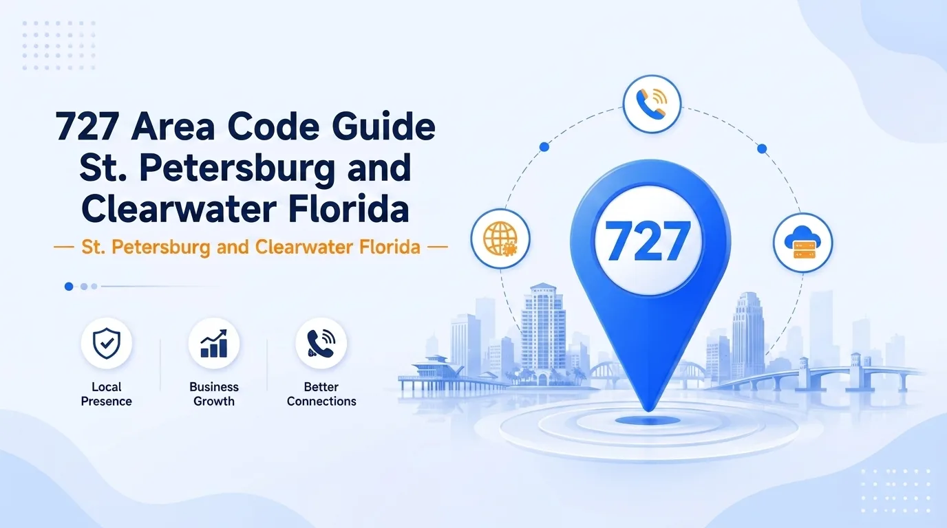 727 area code guide — St. Petersburg and Clearwater, Florida
