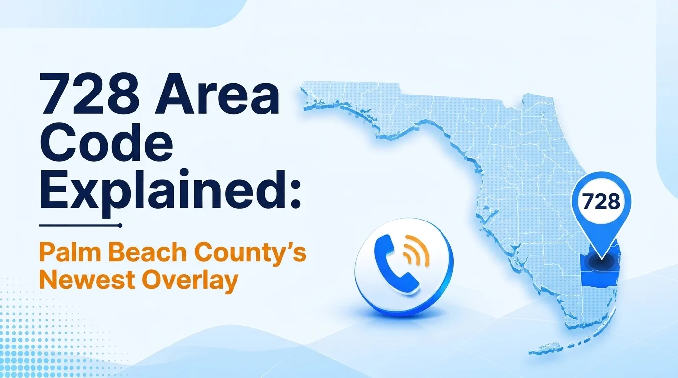 728 area code explained — Palm Beach County's newest overlay