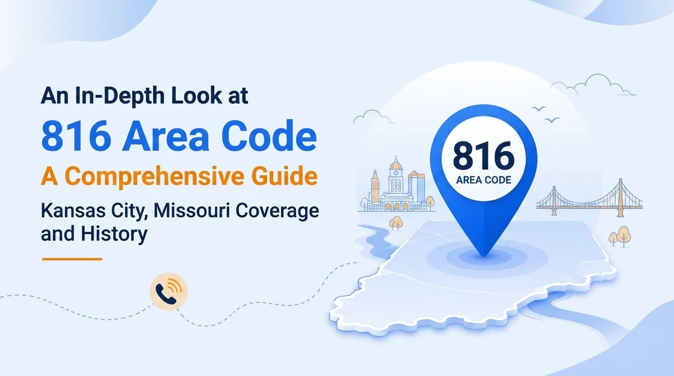 816 area code explained — Kansas City, Missouri coverage and history