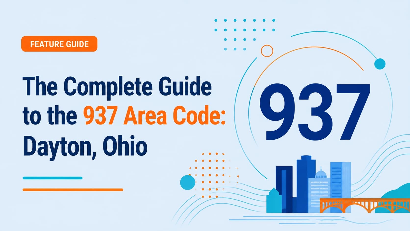 937 area code Dayton Ohio Wright-Patterson AFB hero image
