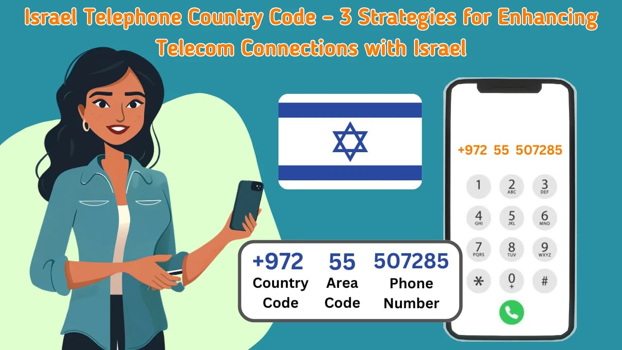 Israel Telephone Country Code — 3 Strategies for Enhancing Telecom Connections with Israel