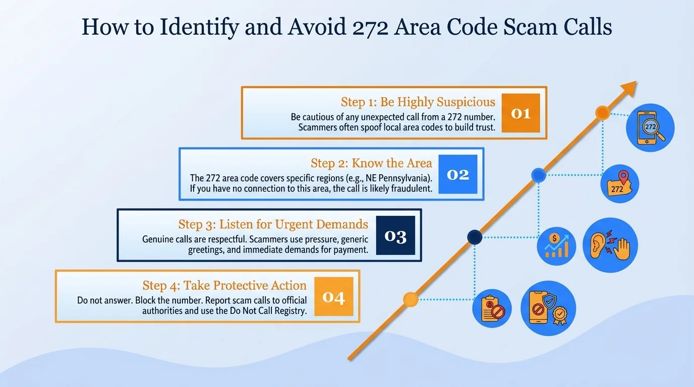 How to identify and report 272 area code scam calls — recognize caller ID spoofing and report to the FCC