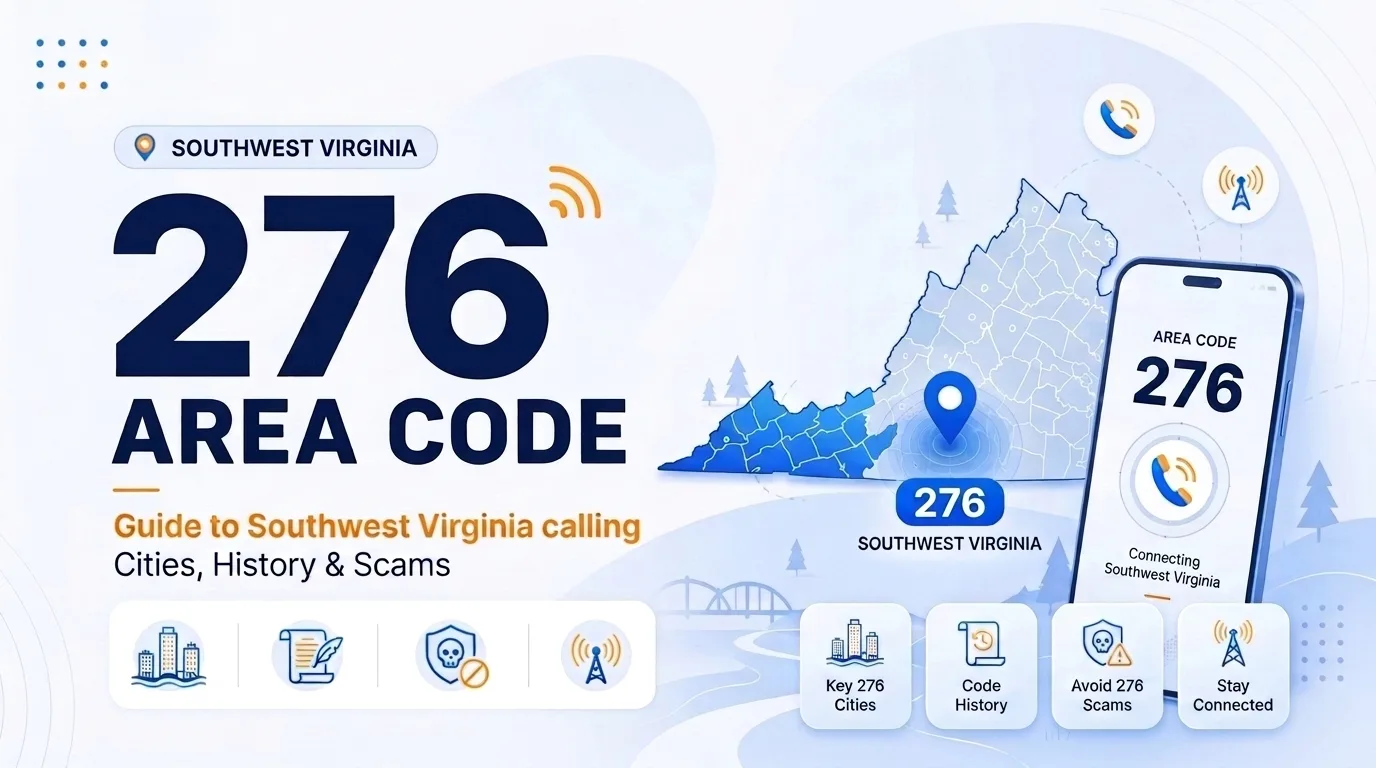 276 area code guide to southwest Virginia calling — cities, history, and scams