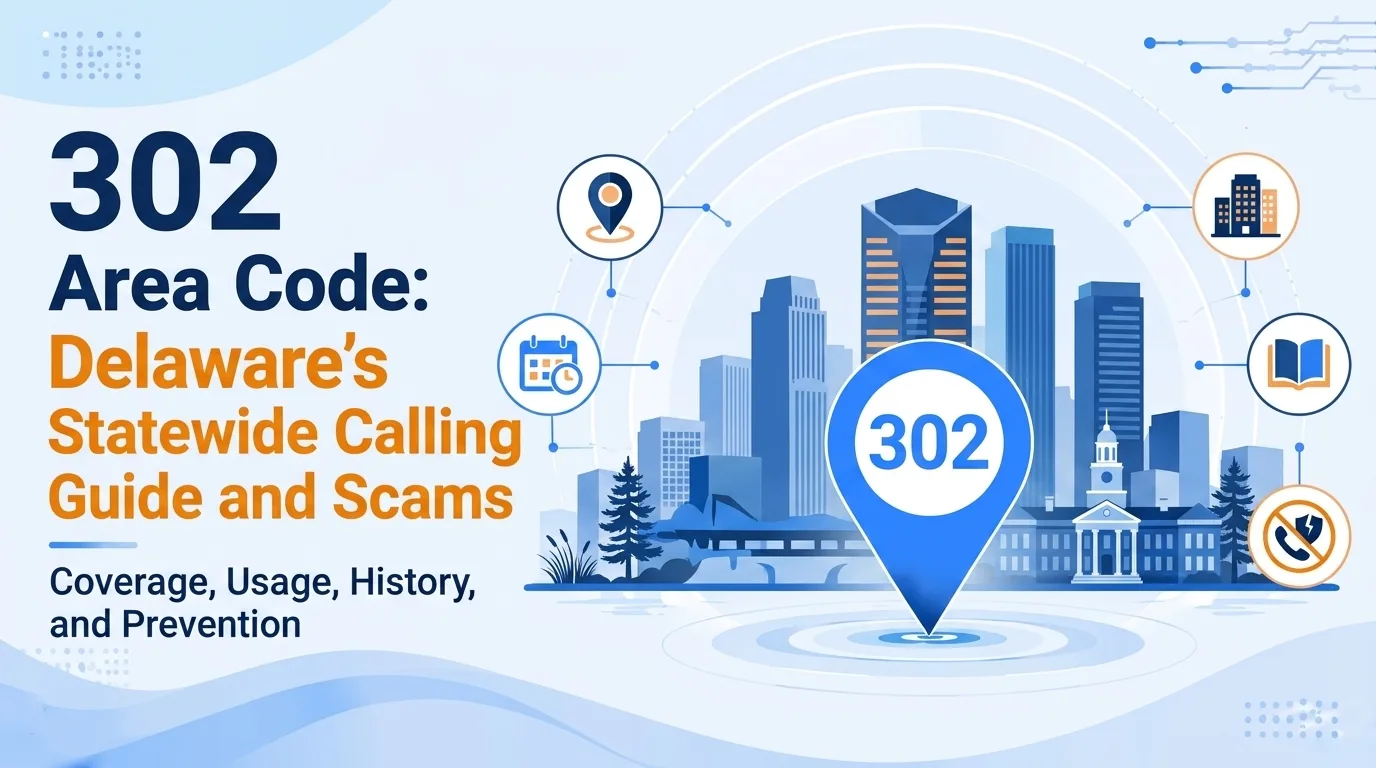 302 area code Delaware statewide calling guide — coverage, usage, history, and prevention