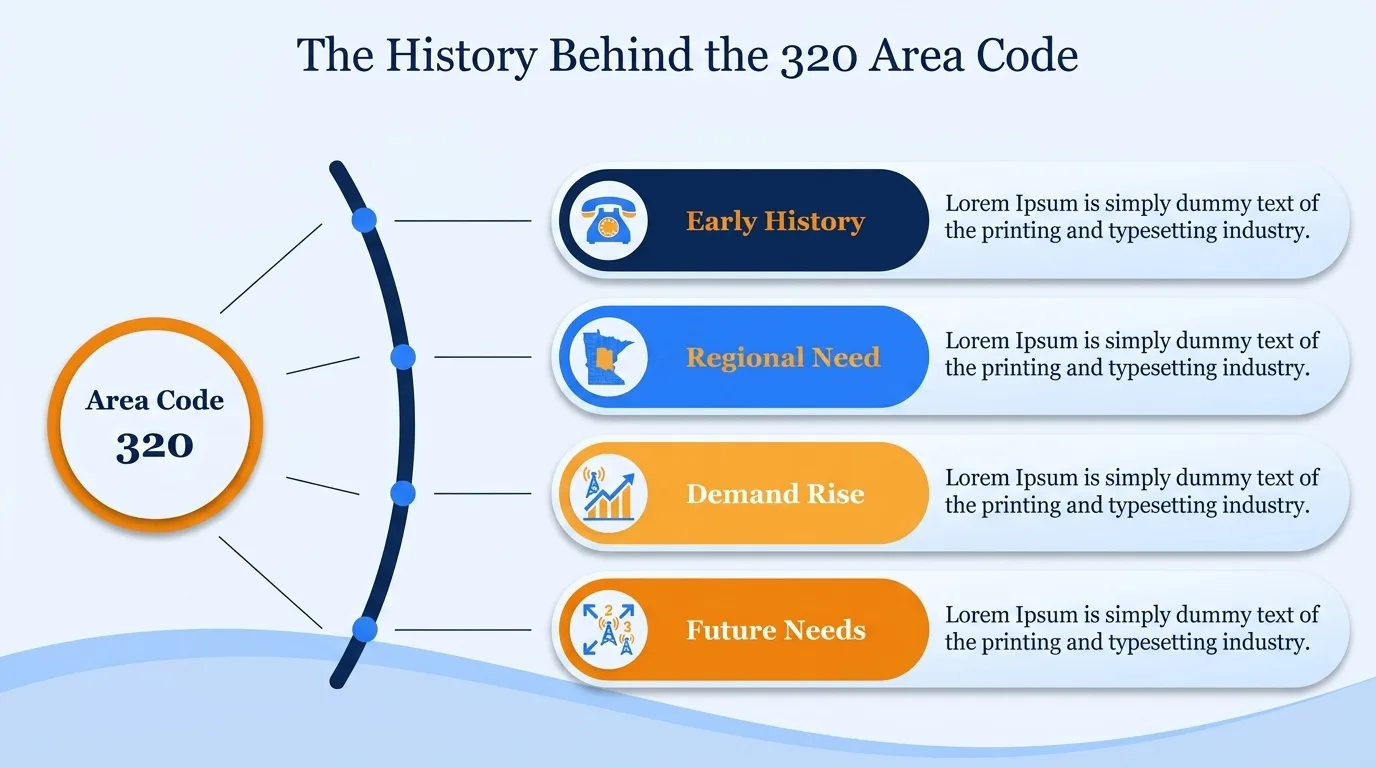 The history behind the 320 area code timeline