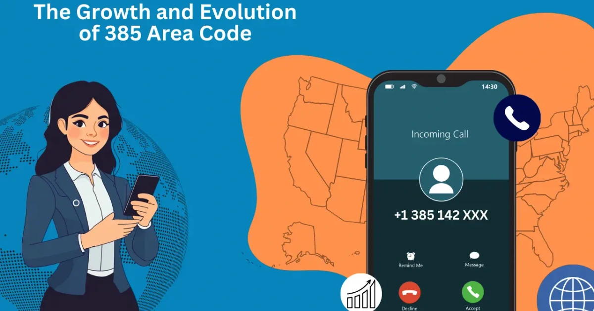 The Growth and Evolution of the 385 Area Code