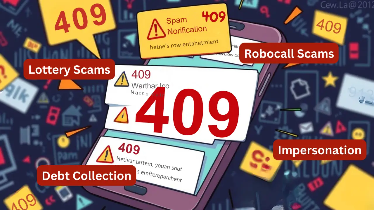 409 Area Code Phone Number Spam and Fraud Protection