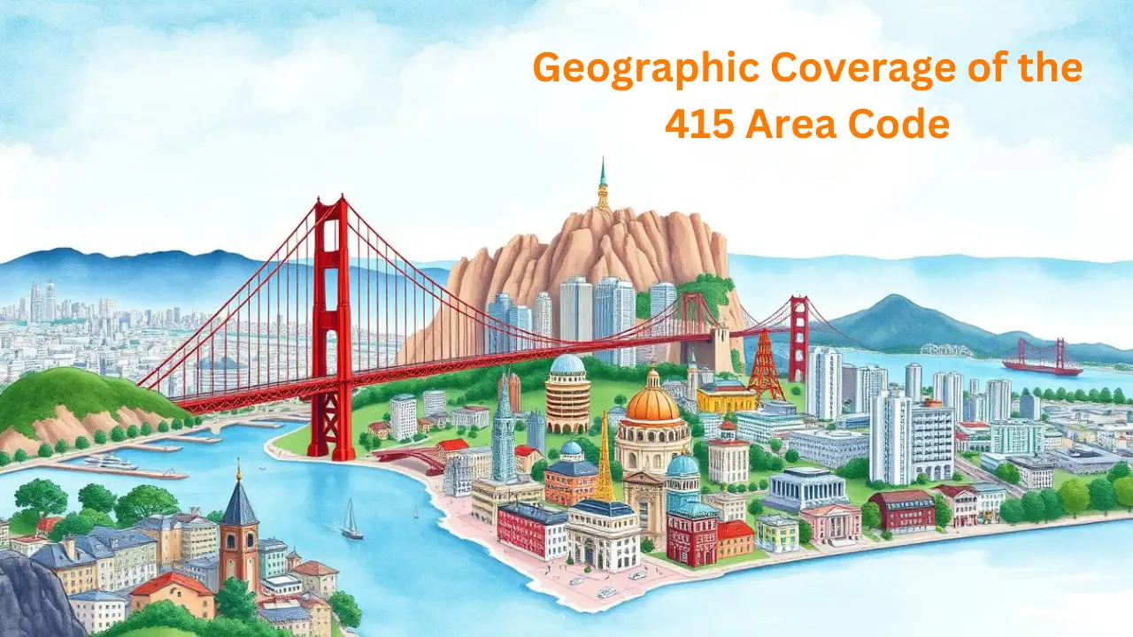 San Francisco neighborhoods and Marin County cities in the 415 area code