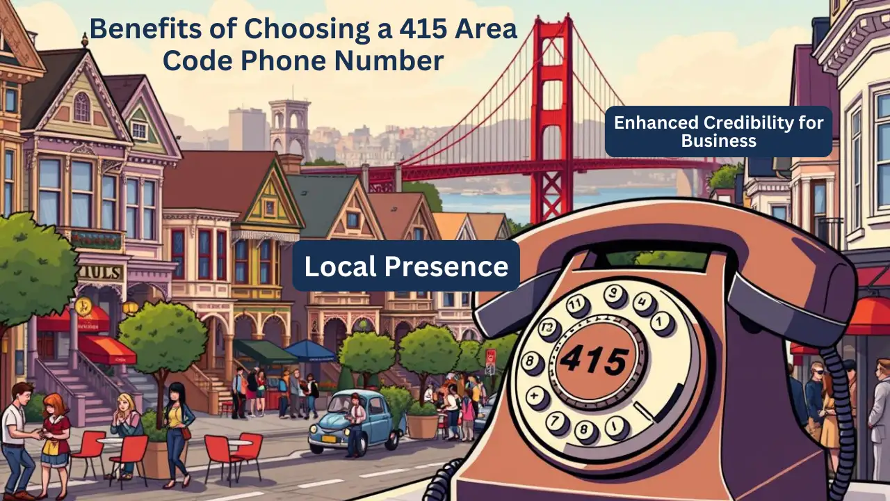 Benefits of choosing a 415 area code phone number — local presence and enhanced credibility for business