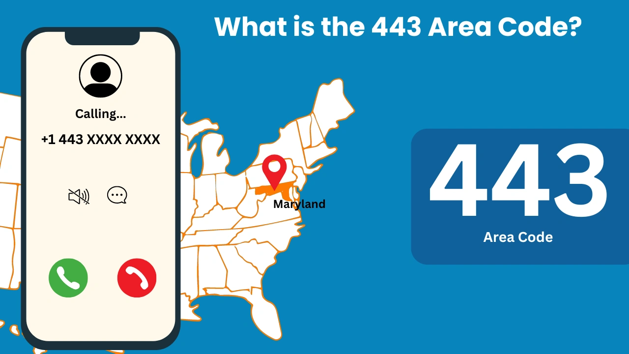 What is the 443 Area Code?