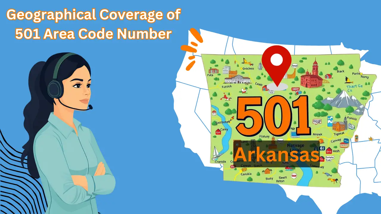 Geographic Coverage: Cities and Regions Served by the 501 Area Code