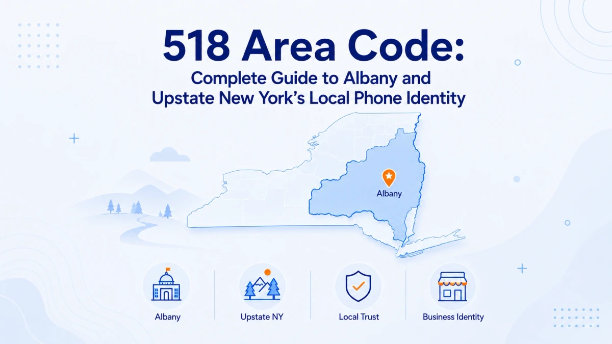 518 area code map Albany Upstate New York coverage