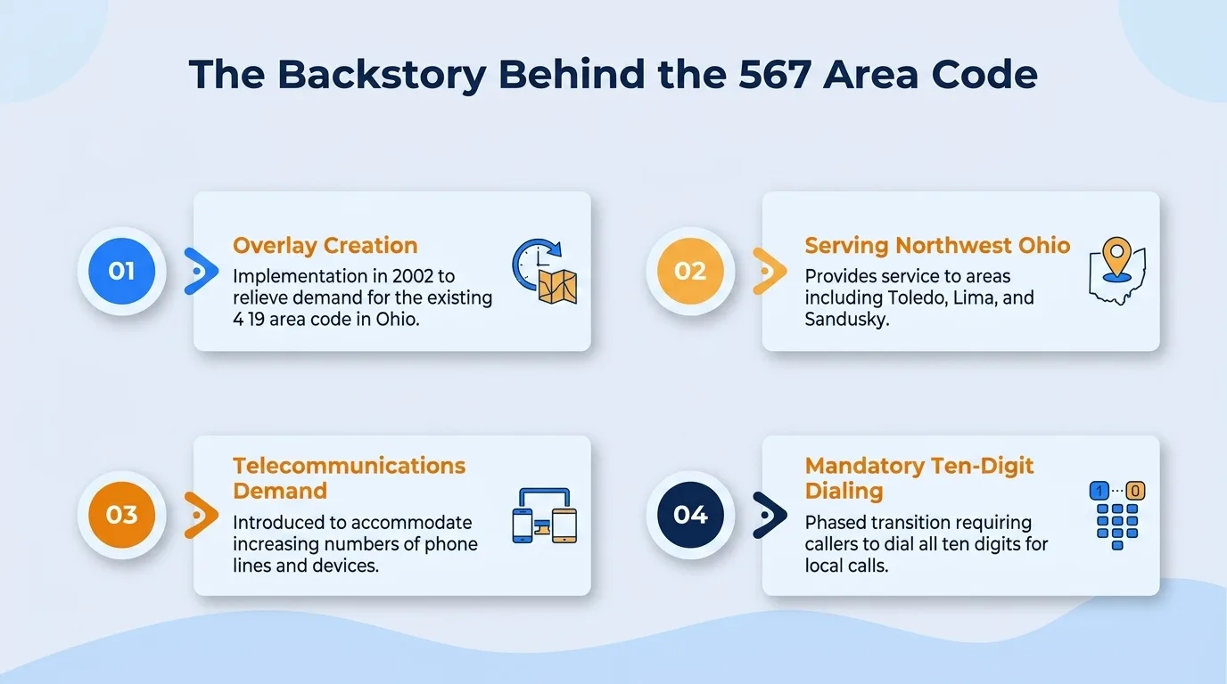 The backstory behind the 567 area code timeline