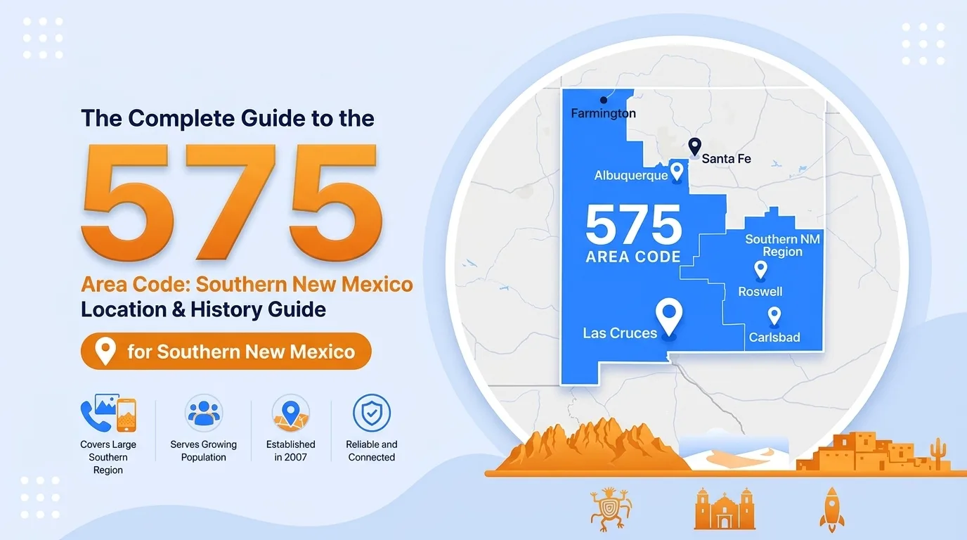 575 area code Las Cruces, New Mexico location, history, and scams guide