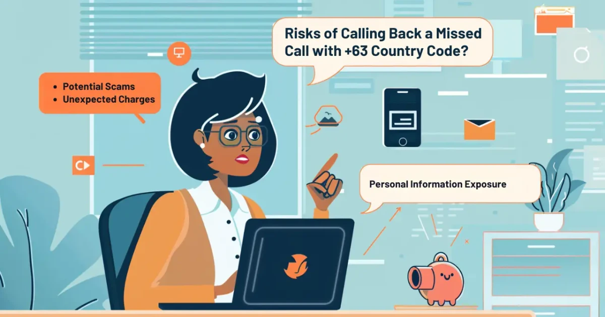 What Are the Risks of Calling Back a Missed Call with +63 Country Code?