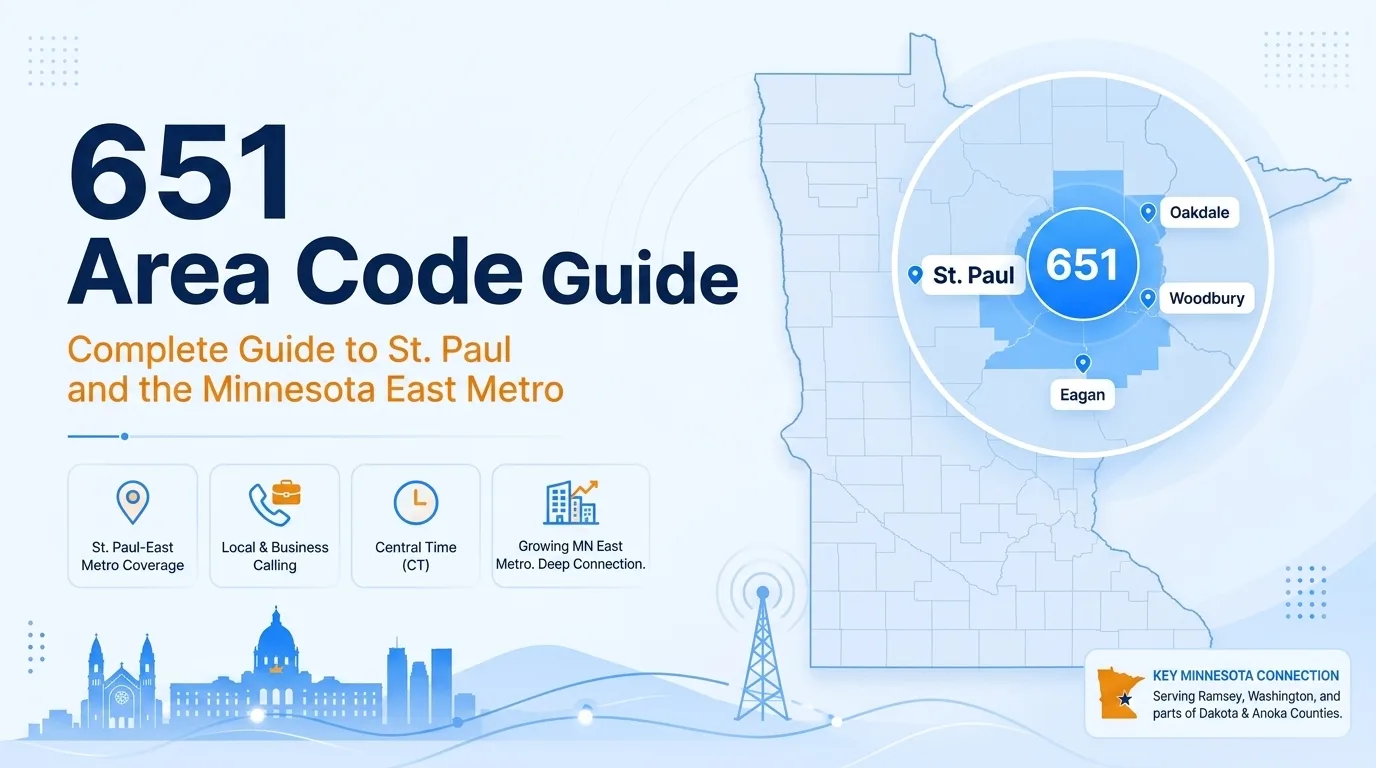 651 area code guide — complete guide to St. Paul and the Minnesota east metro
