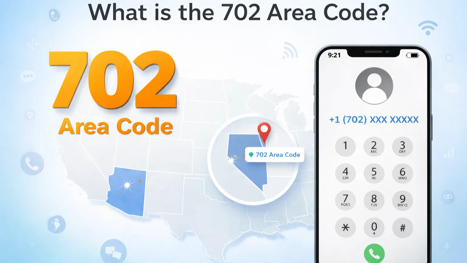 What is the 702 Area Code?