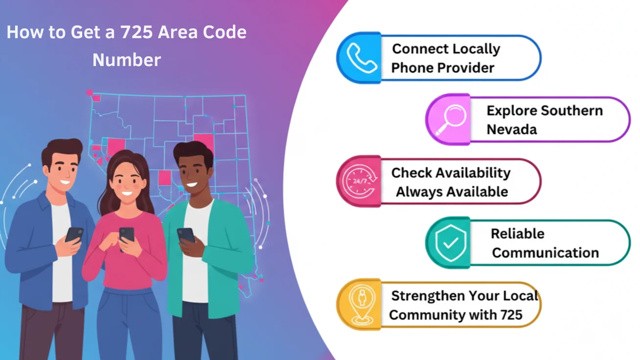 How to Get a 725 Area Code Number