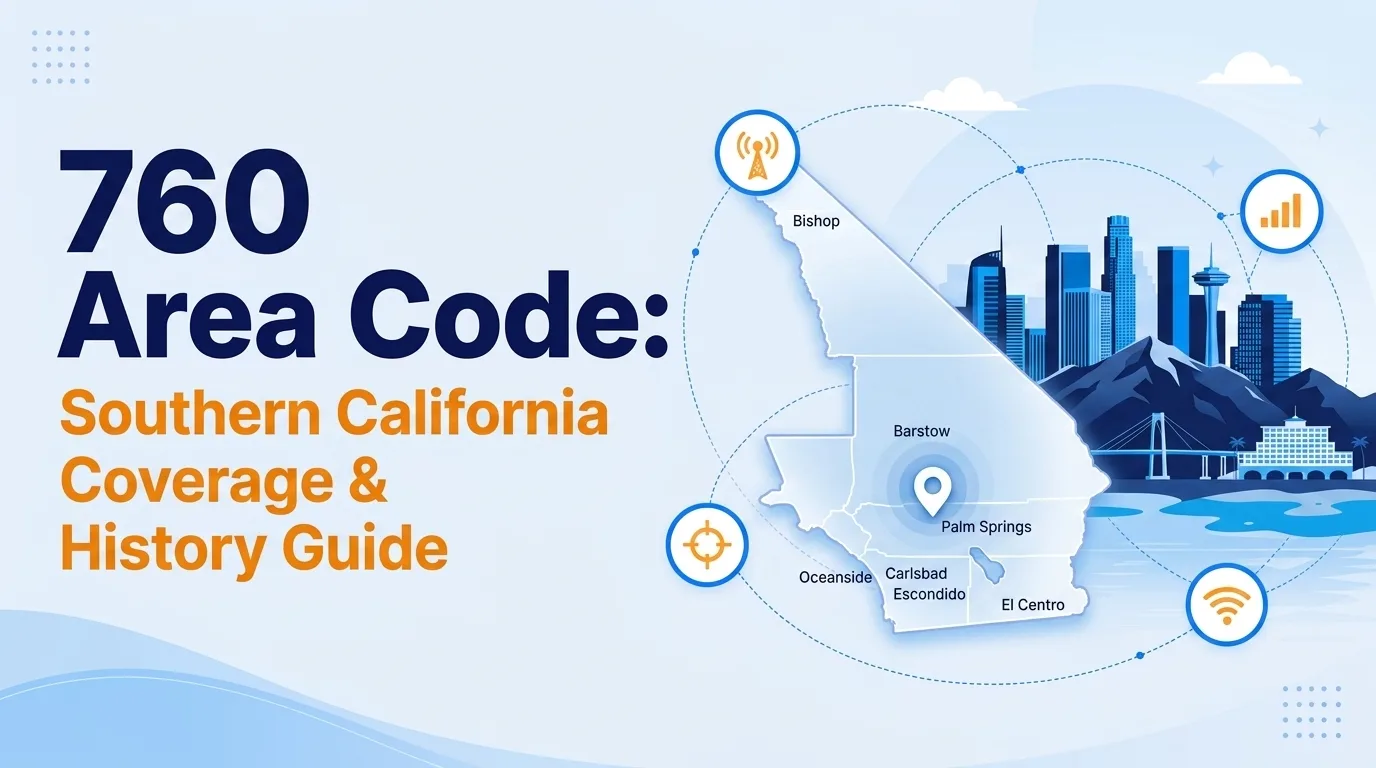 760 area code explained — Southern California coverage and history