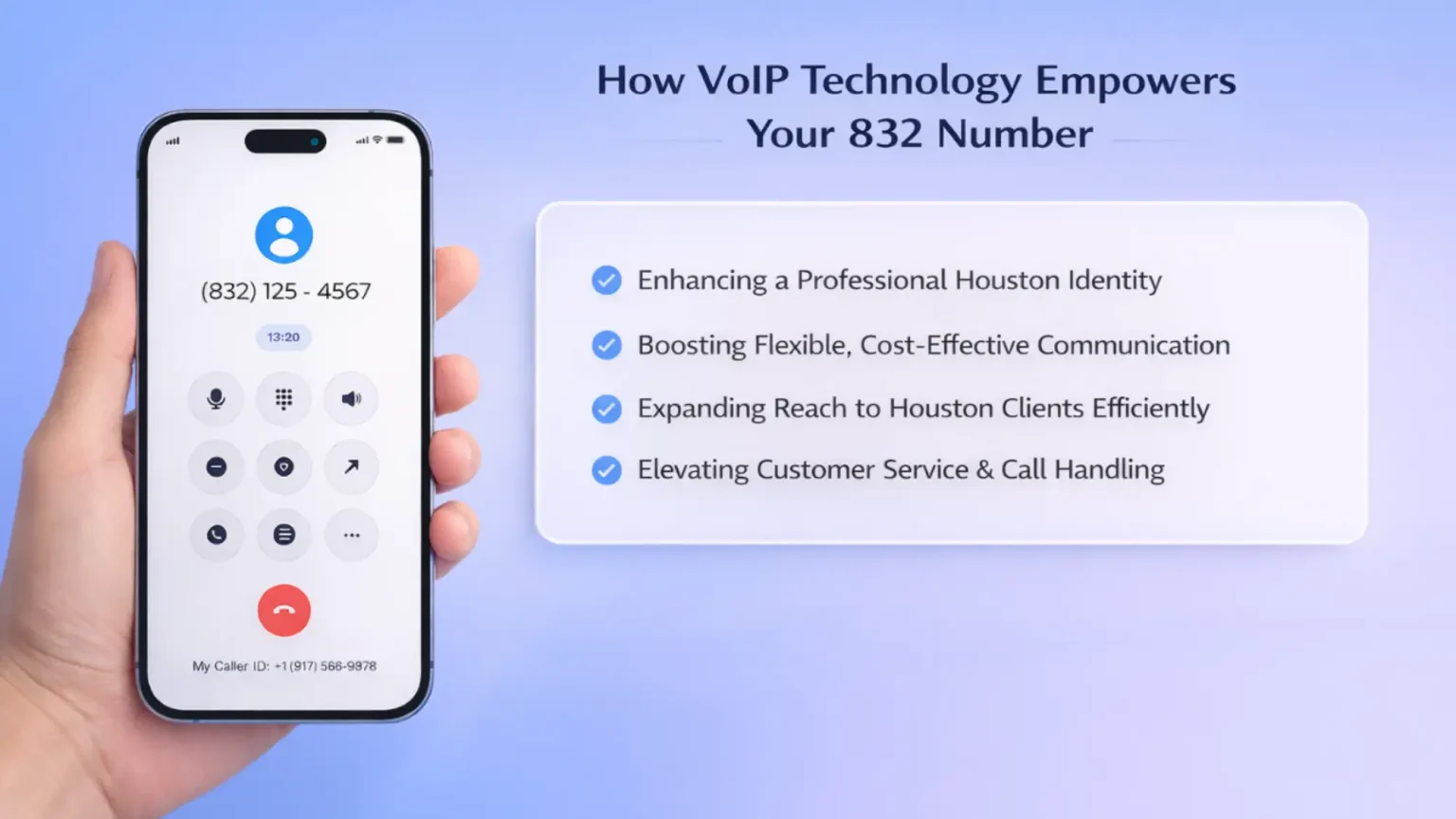 How VoIP Technology Empowers Your 832 Number