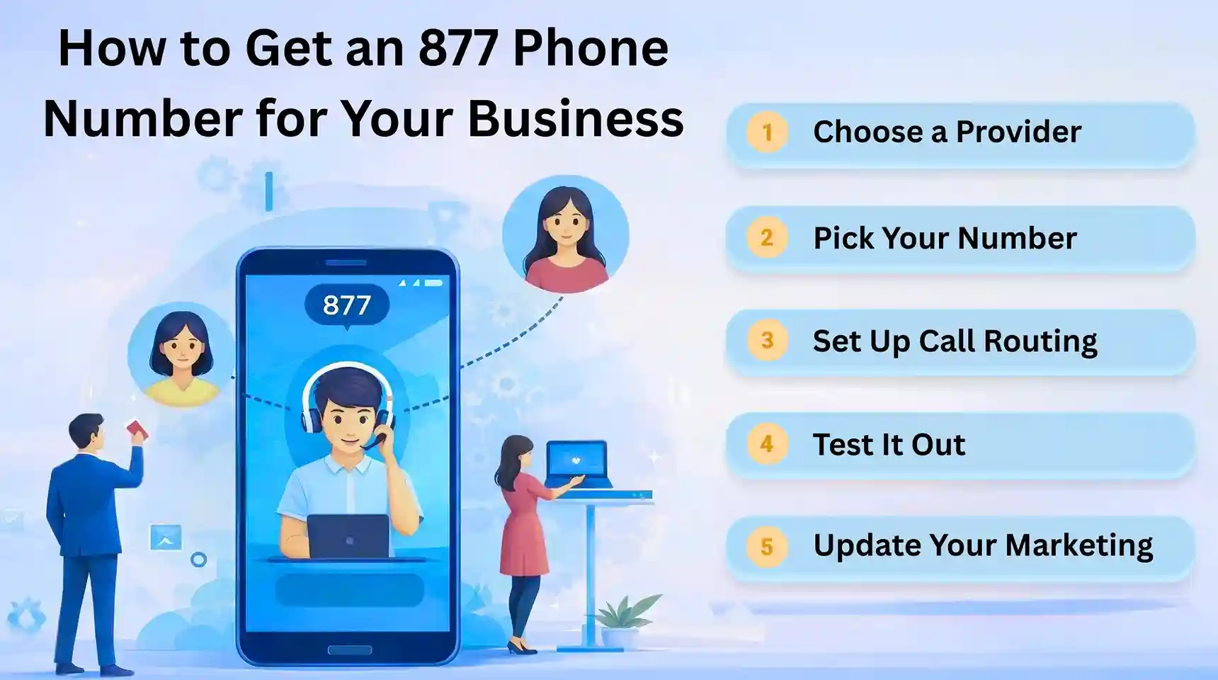 How to Get an 877 Phone Number for Your Business