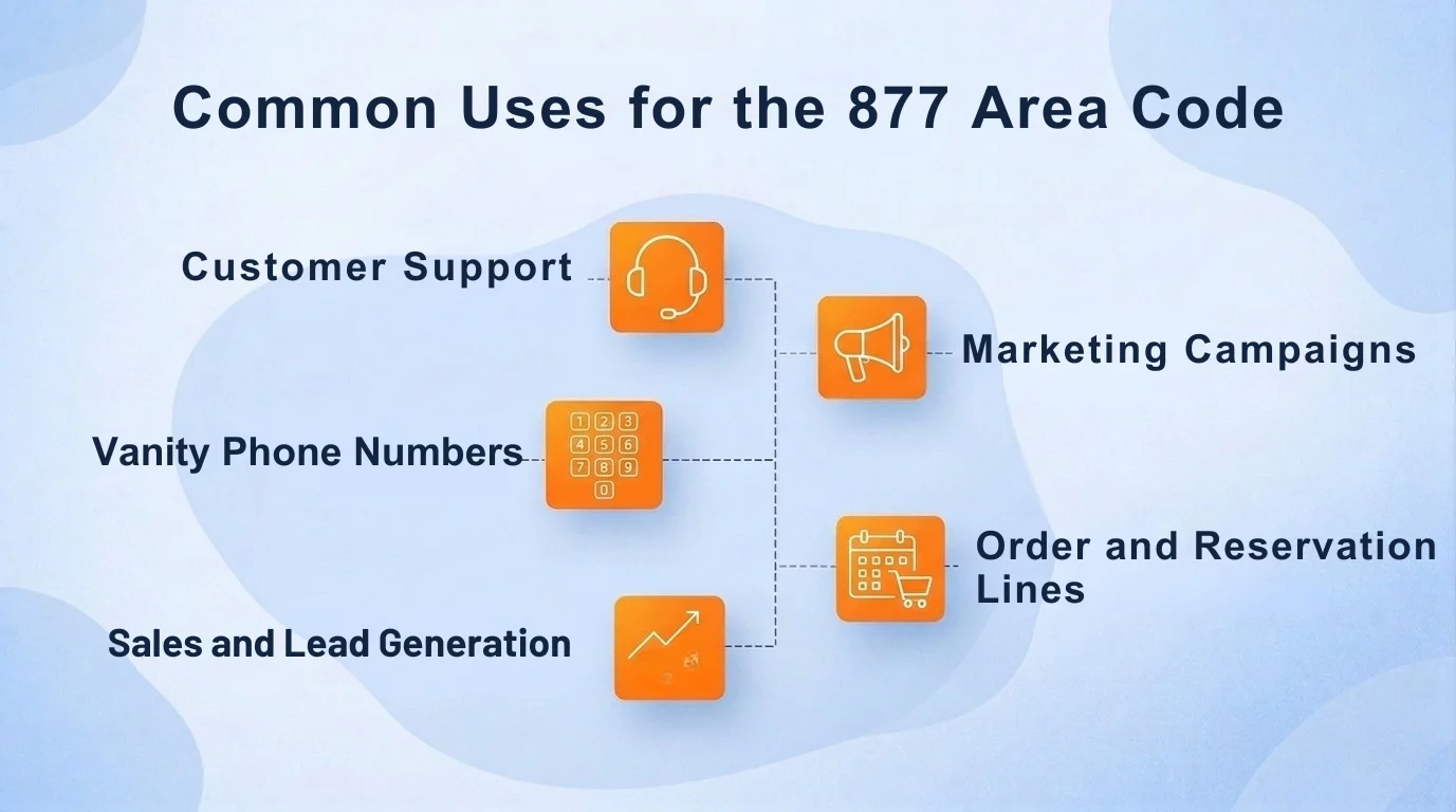 Common Uses for the 877 Area Code