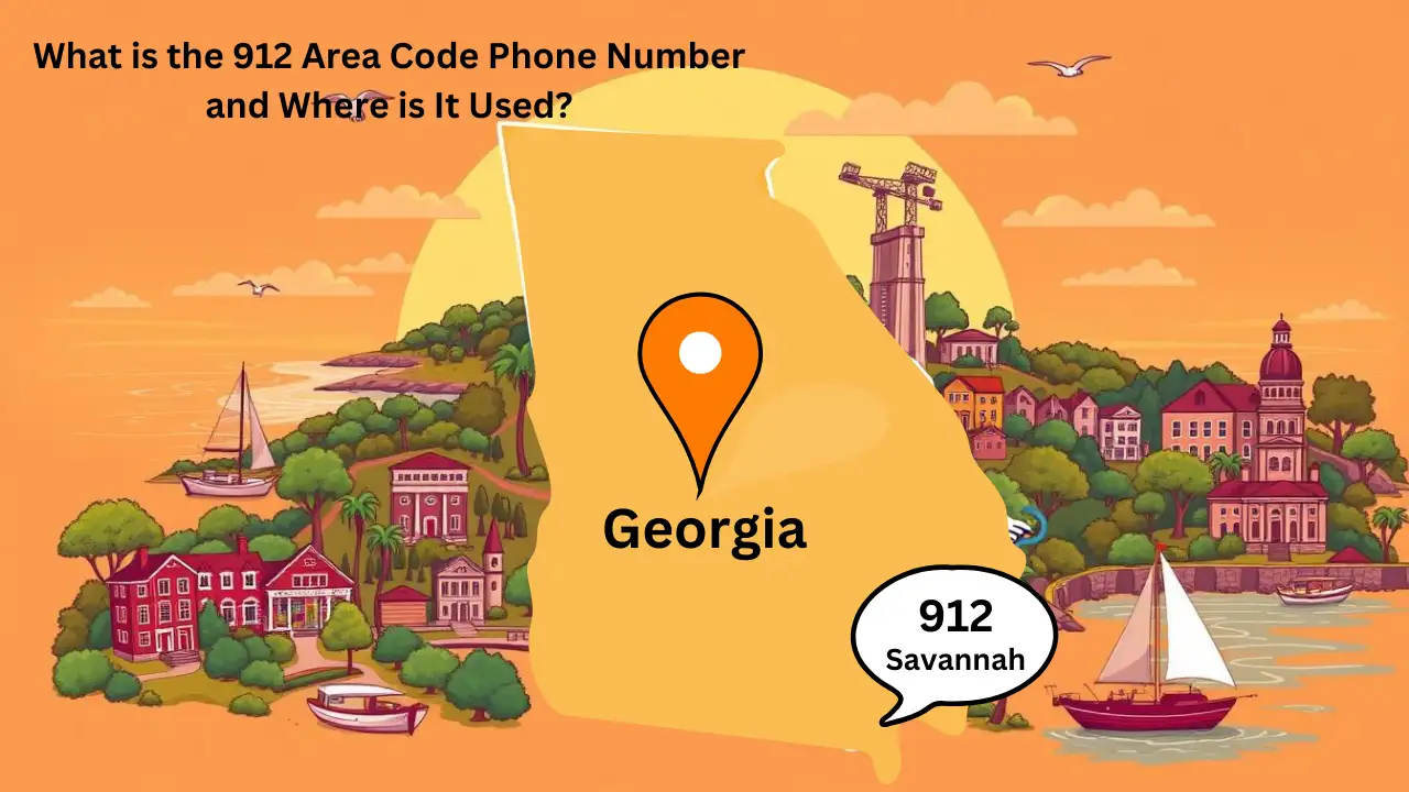 What is the 912 area code phone number and where is it used