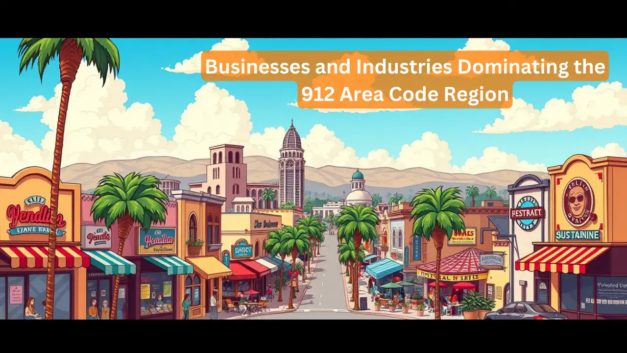 Businesses and industries in the 912 area code region