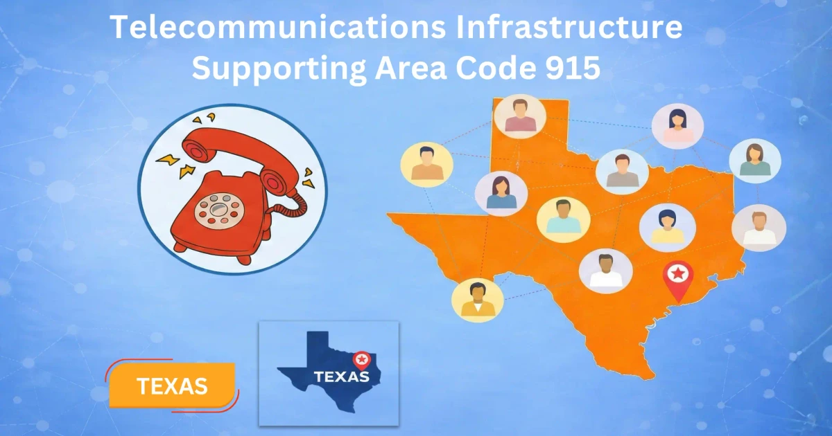 Telecommunications Infrastructure Supporting Area Code 915