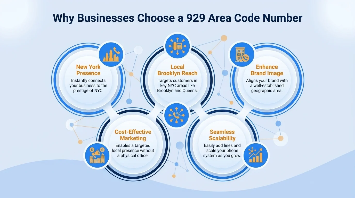Why businesses choose a 929 area code number — local credibility and higher answer rates in Brooklyn, Queens, the Bronx, and Staten Island