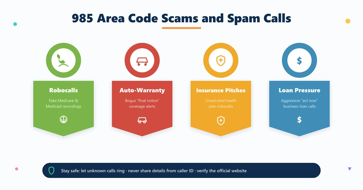 Common 985 area code scams and tips to protect yourself from spam calls
