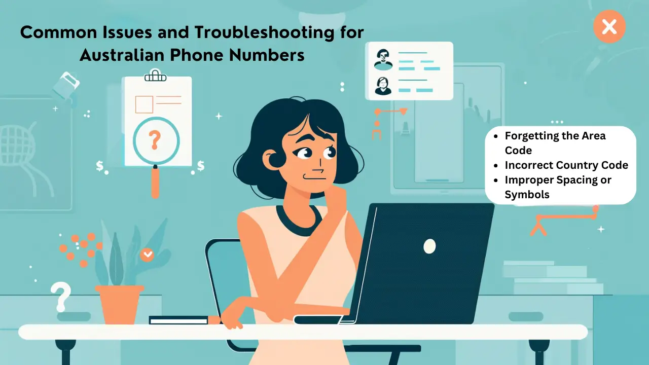 Common Issues and Troubleshooting for Australian Phone Numbers