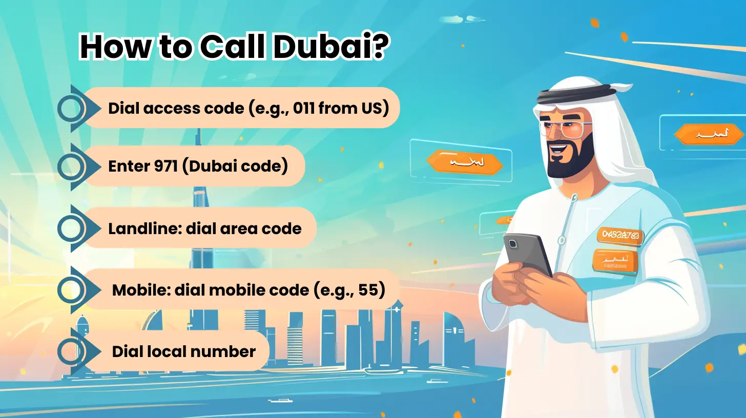 How to Call Dubai