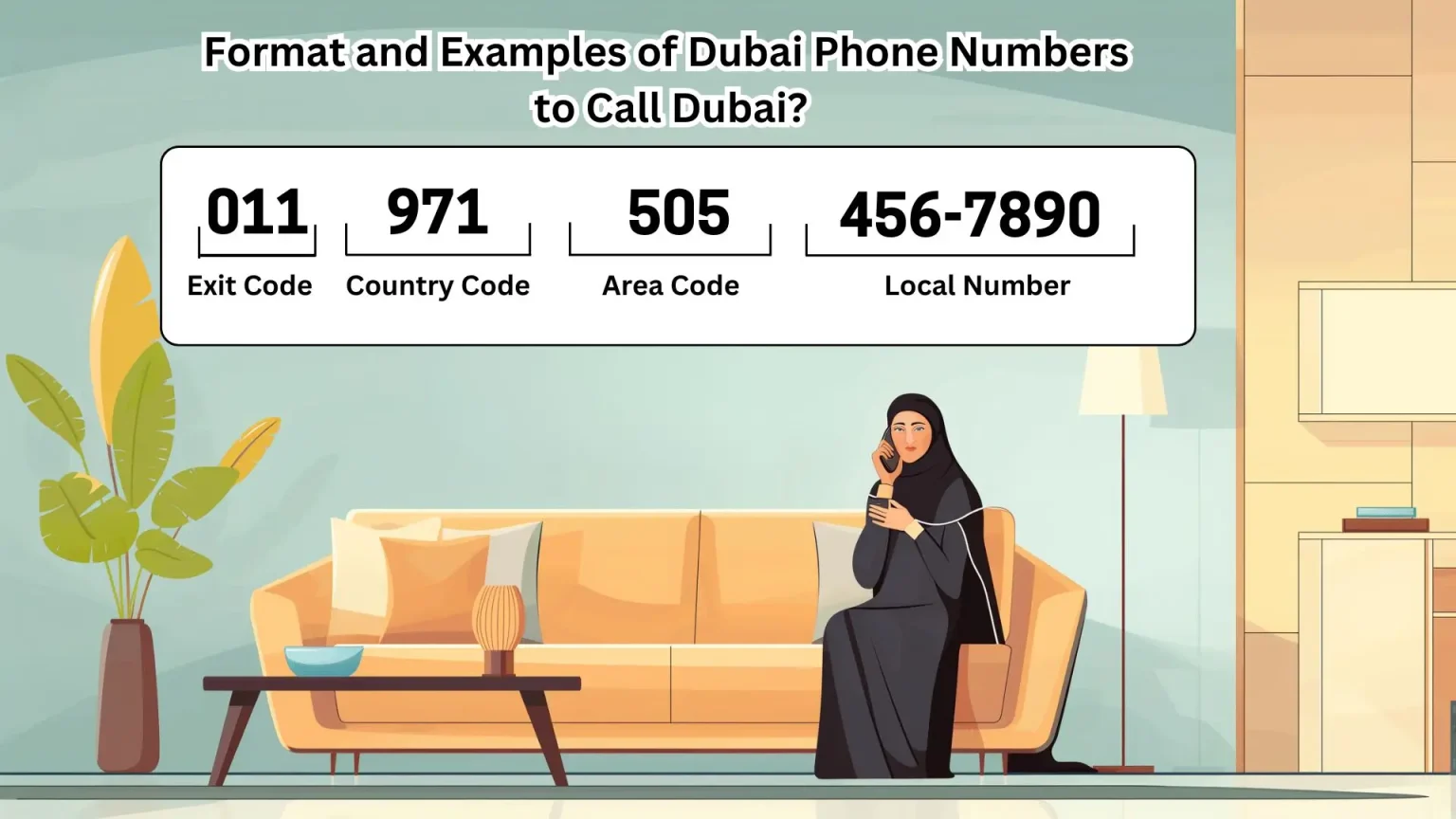 Format and Examples of Dubai Phone Numbers