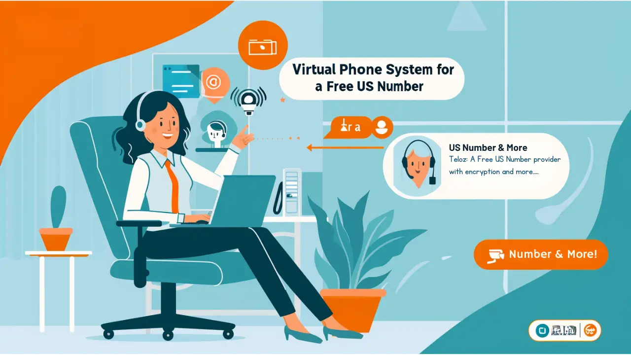 Teloz — Your Virtual Phone System for a Free US Number