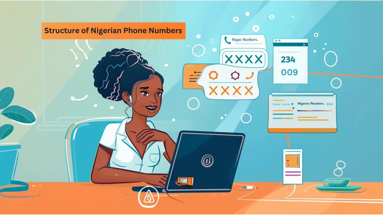 Structure of Nigerian Phone Numbers