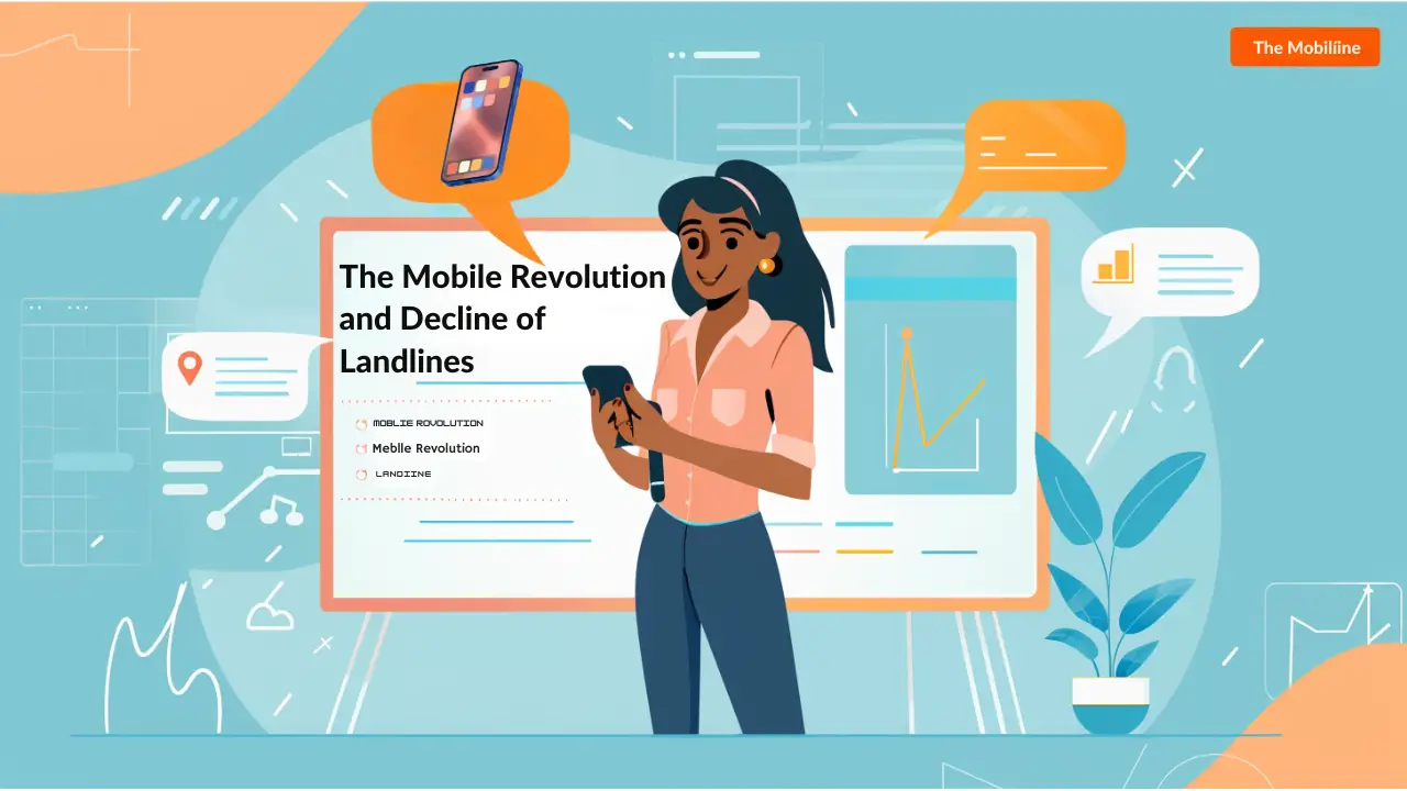 The Mobile Revolution and Decline of Landlines