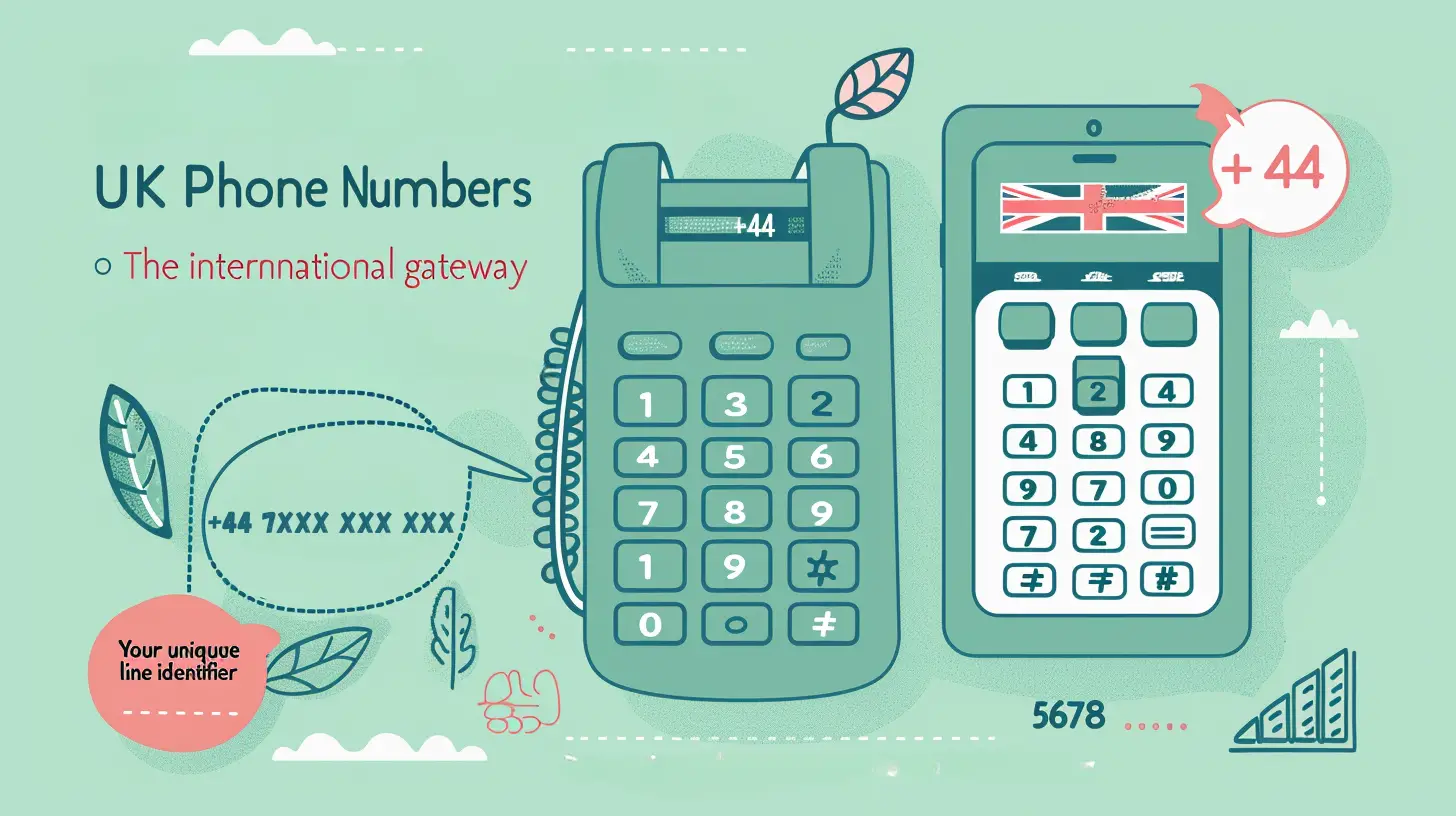 UK phone number format - overview