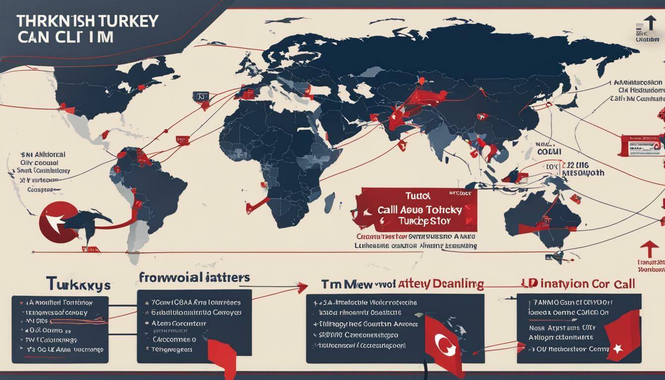general how to call turkey from the us