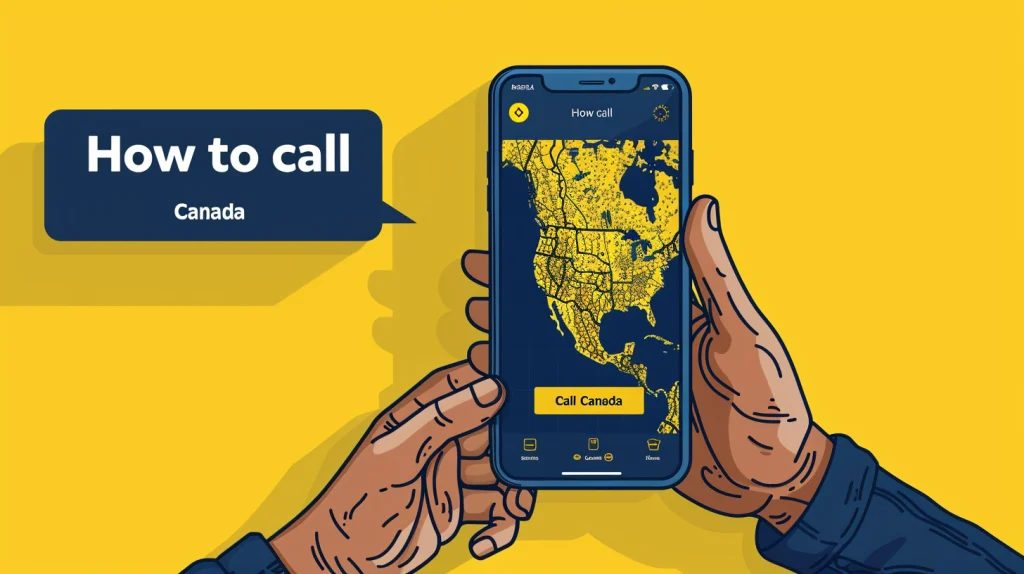 How to call Canada from the US Teloz