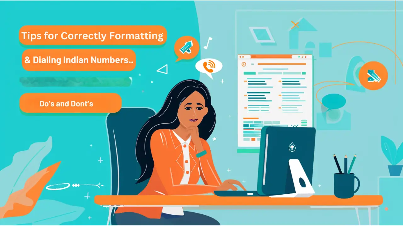 Tips for Correctly Formatting and Dialing Indian Numbers 